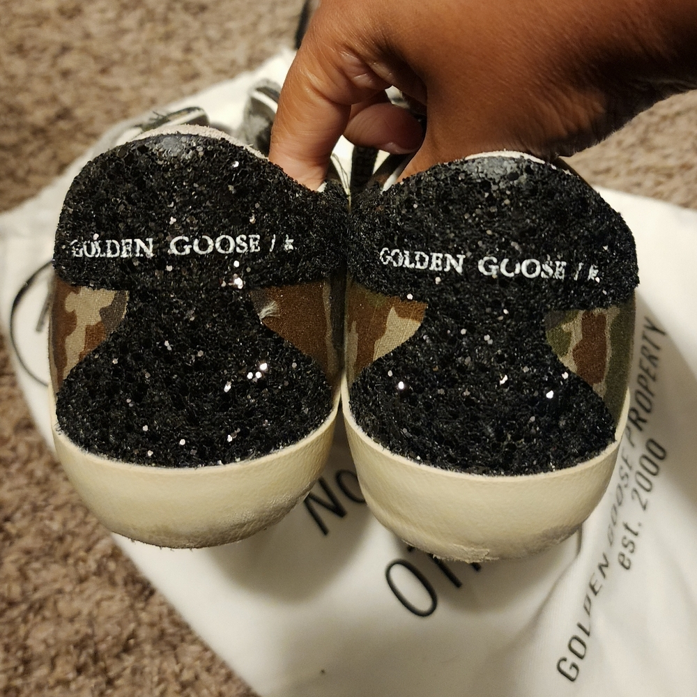 ‼️SOLD‼️Golden Goose Camo Sneakers - Picture 5 of 6
